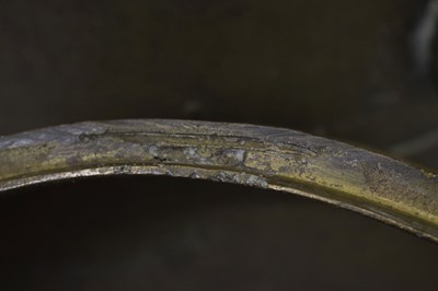 Lot 247 - Chinese alloy ritual vessel and cover, Xing, bearing Yongzheng mark