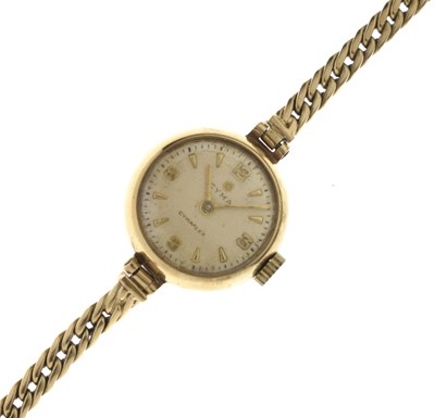 Lot 178 - Cyma - Lady's 1950s 9ct gold bracelet watch