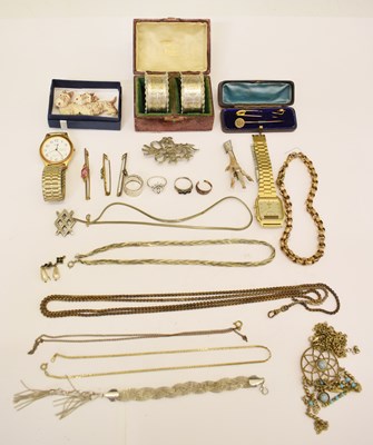Lot 160 - Collection of vintage and costume jewellery