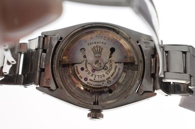 Lot 52 - Rolex - Oyster Perpetual Explorer stainless steel bracelet watch, ref. 6610