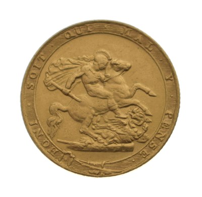 Lot 153 - George III gold sovereign, 1817