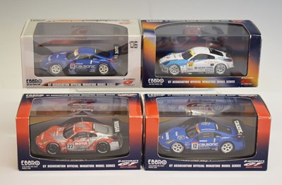 Lot 393 - Four Ebbro 1/43 diecast model vehicles