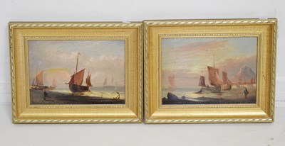 Lot 578 - Attributed to P. Hurley - Pair of oils on board