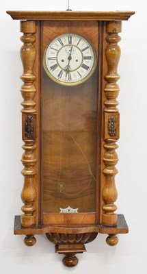 Lot 615 - Vienna wall clock with receipt
