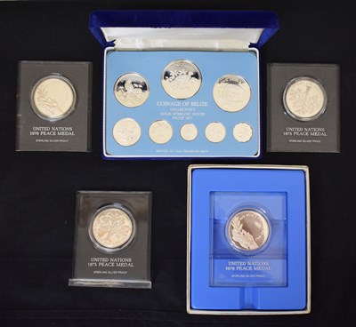 Lot 246 - Collection of silver proof coins
