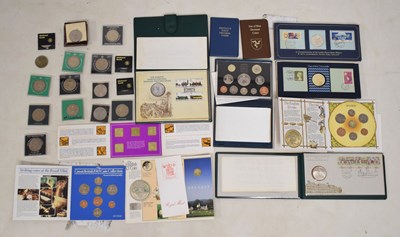 Lot 250 - Quantity of GB presentation coin packs, proof world coins, etc