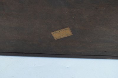 Lot 598 - Edwardian inlaid mahogany bijouterie table