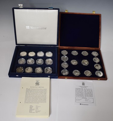 Lot 237 - Collection of twenty-two Trafalgar Bicentenary (1805-2005) silver proof coins