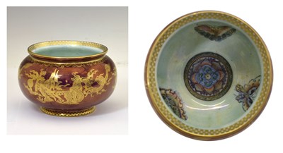 Lot 232 - Wedgwood Butterfly Lustre bowl