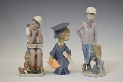 Lot 478 - Lladro – Three figures, etc