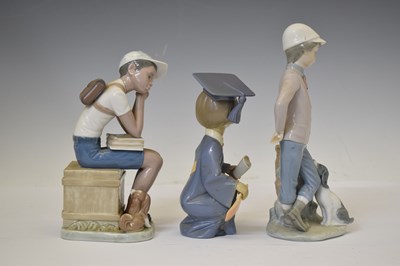 Lot 478 - Lladro – Three figures, etc