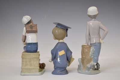 Lot 478 - Lladro – Three figures, etc