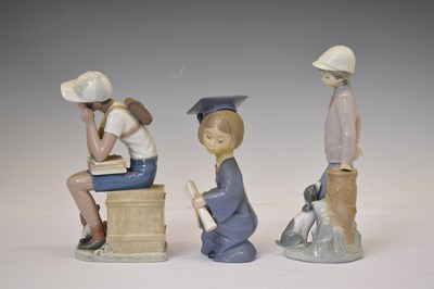 Lot 478 - Lladro – Three figures, etc