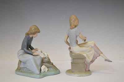 Lot 478 - Lladro – Three figures, etc
