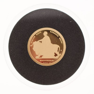 Lot 234 - Charles III Alderney 24-carat gold proof limited edition half sovereign