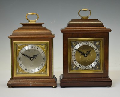 Lot 622 - Two Elliott, London mantel clocks, retailed by Garrard & Co.