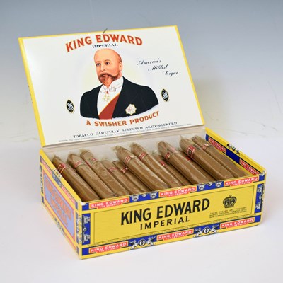 Lot 527 - Part box of 45 King Edward the Seventh Imperial Cigars