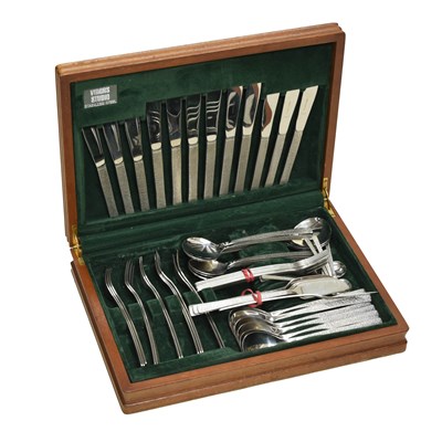 Lot 310 - Part canteen of Viners Studio cutlery