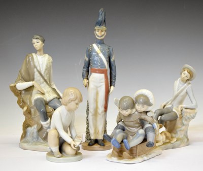 Lot 480 - Lladro – Four figures, etc