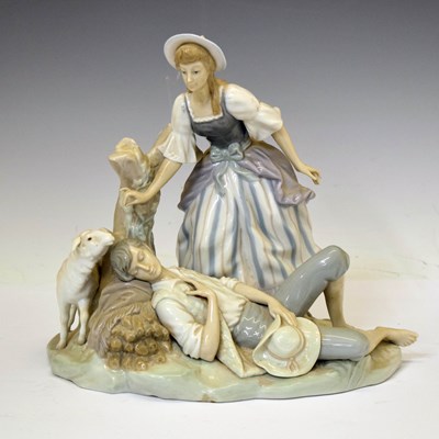 Lot 484 - Lladro - 'Rest in the Country'