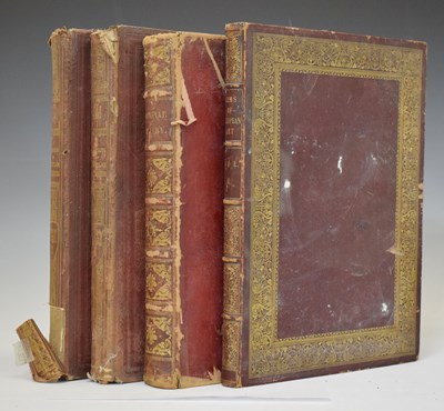 Lot 521 - Four 19th century art reference books with engravings and colour plates