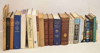 Lot 522 - Quantity of antique and art reference books