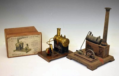 Lot 262 - Mersey Model 51 live steam engine, etc