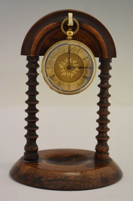 Lot 260 - Early 20th century K18 yellow metal cased open-face pocket watch