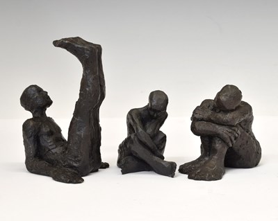 Lot 404 - Carol Peace (b.1970) - Three limited edition bronzed resin sculptures