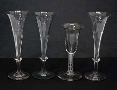 Lot 474 - Airtwist stem cordial glass, etc