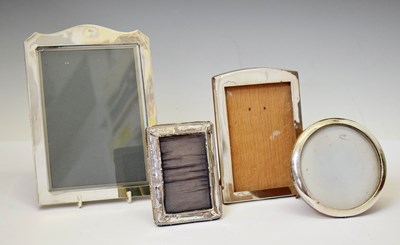 Lot 330 - Four silver photograph frames