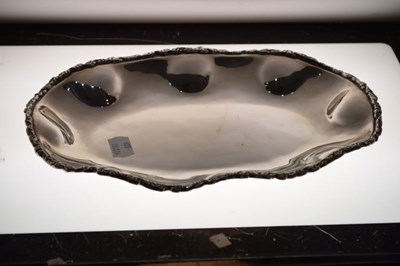 Lot 141 - Mexican silver oval dish