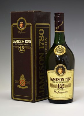 Lot Jameson 1780 Old Irish Whisky. aged 12 years