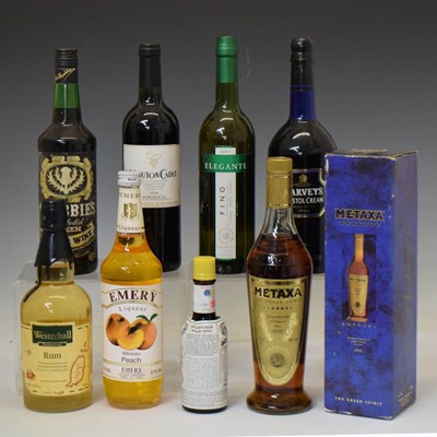 Lot 407 - Quantity of mixers, etc, to include Westerhall Plantation West Indies Rum