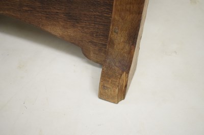 Lot 468 - Robert ‘Mouseman’ Thompson (1876-1955) of Kilburn - Oak recliner armchair