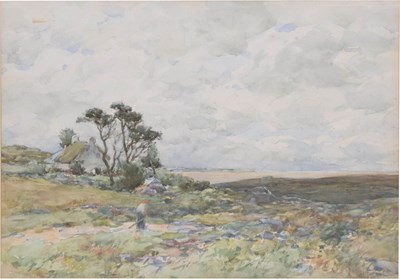 Lot 578 - Alexander Kellock Brown, RSA RSW RI (Scottish, 1849-1922) - Watercolour - 'Spring Day, Glen Luce'
