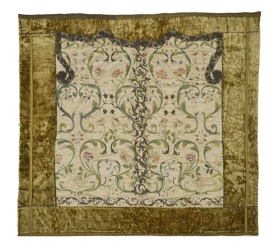 Lot 175 - Early 18th century apron, circa 1720-50