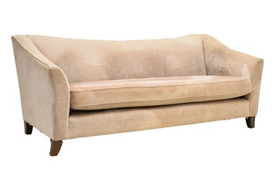 Lot 732 - John Lewis plush three-seater sofa