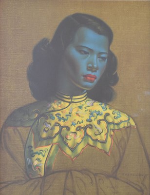 Lot 565 - After Vladimir Tretchikoff (1913-2006) - Print - 'Chinese Girl / Green Lady'