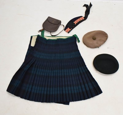Lot 444 - Argyll and Sutherland Highlanders cap, by Wm. Anderson & Sons Ltd, Edinburgh