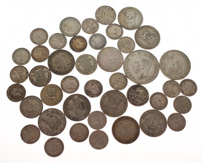 Lot 33 - Group of pre-1947 silver coinage