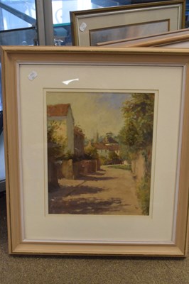 Lot 581 - Barry Paine - oil on board - Pilgrims Way