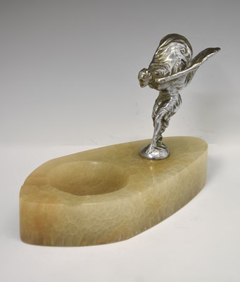 Lot 163 - After Charles Robinson Sykes (1875-1950) for Rolls Royce - 'Spirit of Ecstasy' chrome car mascot