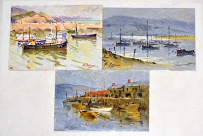 Lot 625 - Ronald Henry Johnson (British, 1930-2025) - Three oils on board
