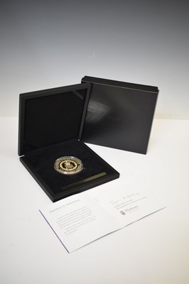 Lot 1 - Queen Elizabeth II - Tristan da Cunha Gold Proof One Hundred Pounds Coin, 2022