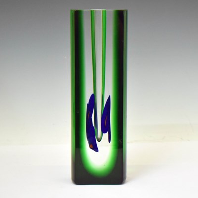 Lot 476 - Contemporary Princ Glass (Czech Republic) studio glass vase