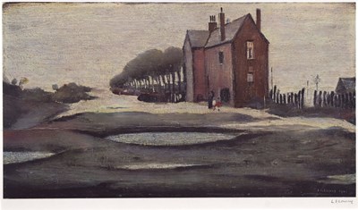 Lot Laurence Stephen Lowry R.A. (British 1887-1976) - Signed print - 'Lonely House'