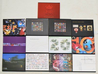 Lot 326 - Thirteen Royal Mail Prestige stamp year books