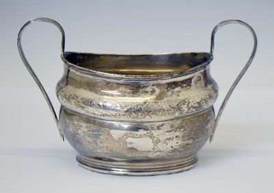 Lot 329 - Victorian silver sugar bowl