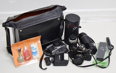 Lot 409 - Canon A-1 camera